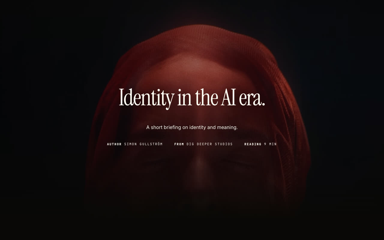 The Lens, issue 02, as a web page